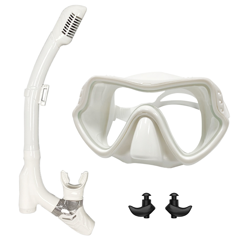 Snorkel Mask Full Face - QYQ ダイビングマスク プロフェッショナル シュノーケル ダイビングマスクとシュノーケル ゴーグル