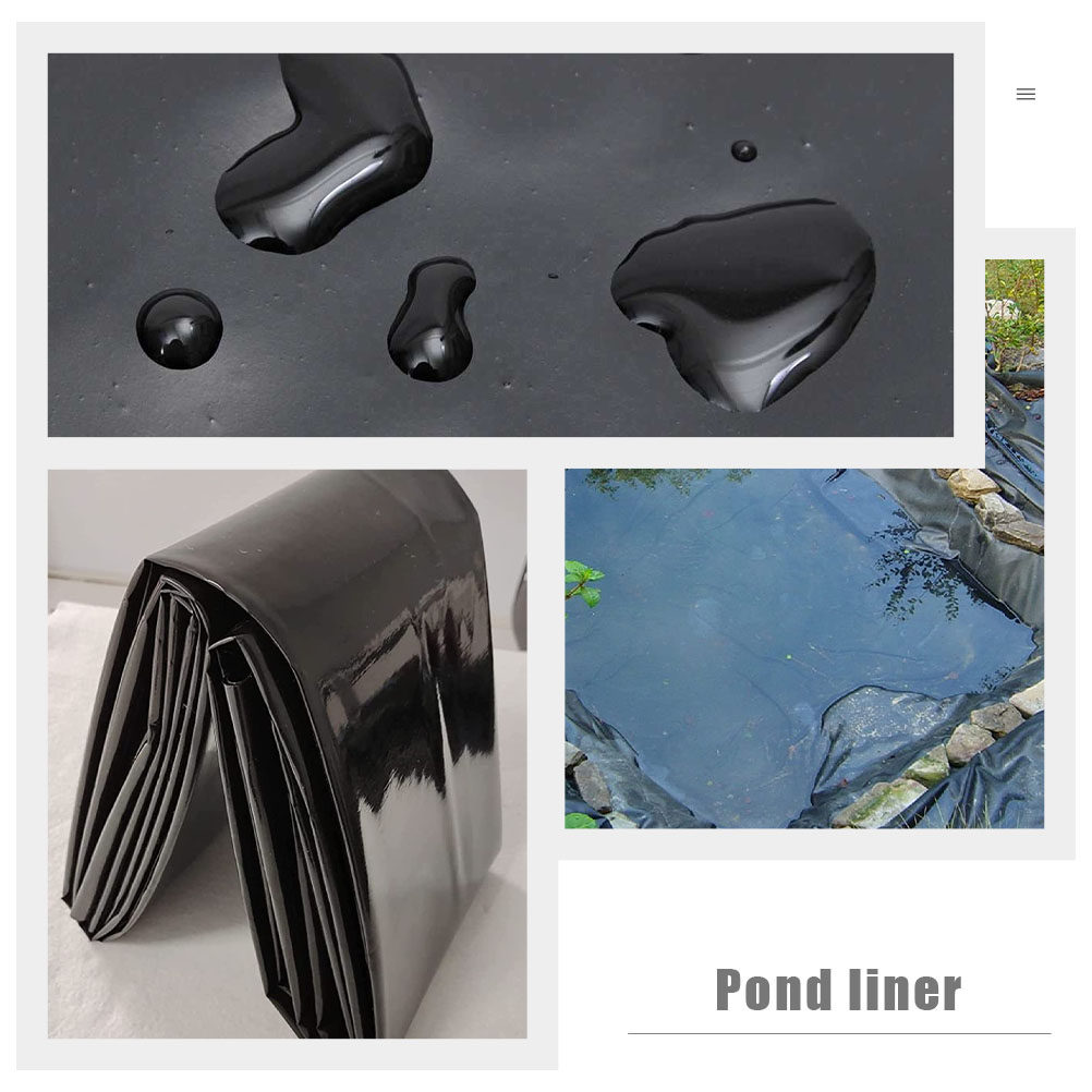 Pool Cover Waterproof - 魚のいる池用ライナー ガーデン防水膜フィルム 高耐久性ウォータープールカバーパッド 小型池用漏れ防止ライナー 屋外庭園用