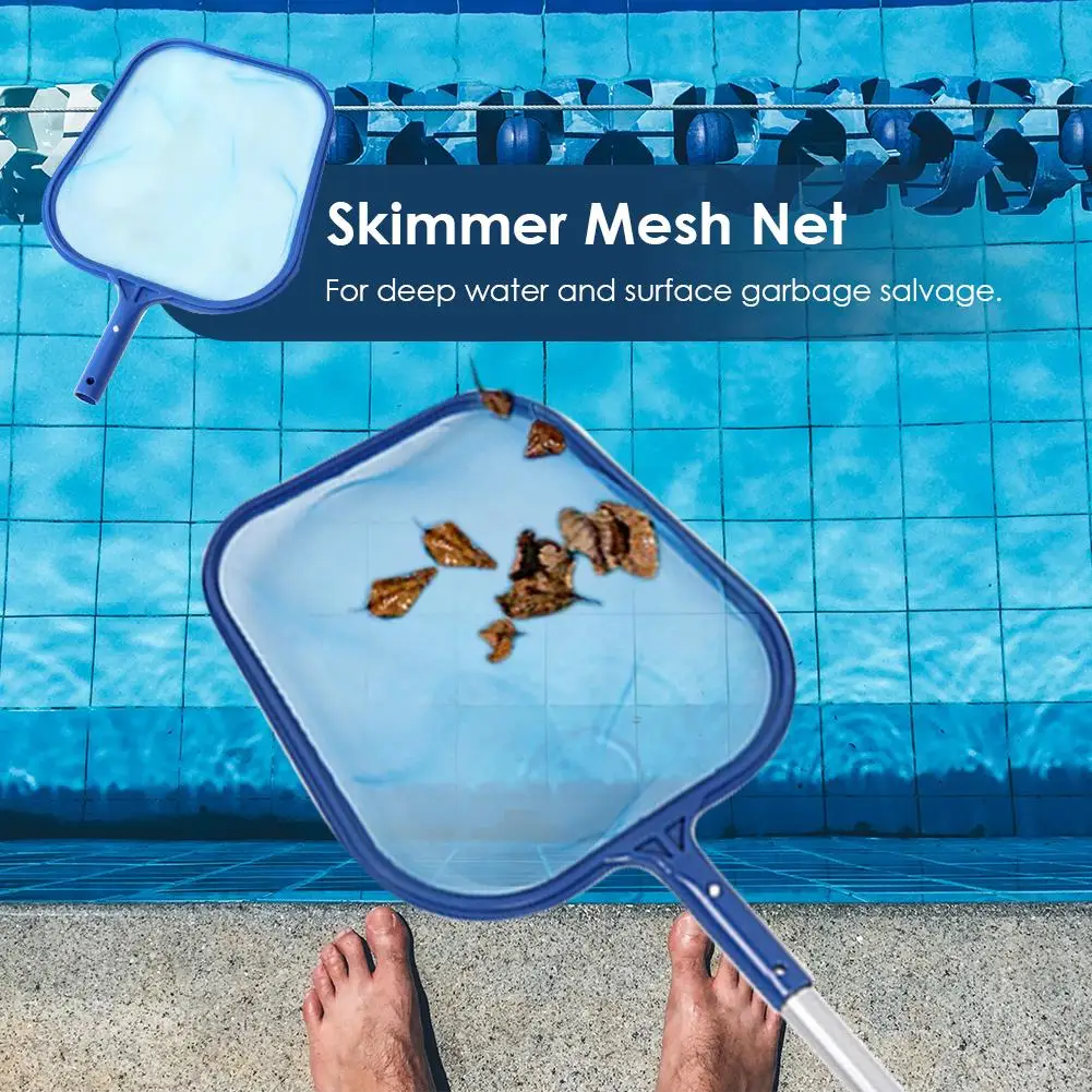 リーフスキマースイミングプールスキマーネットゴミクリーニング - Pool Skimmer Net のレビューと価格