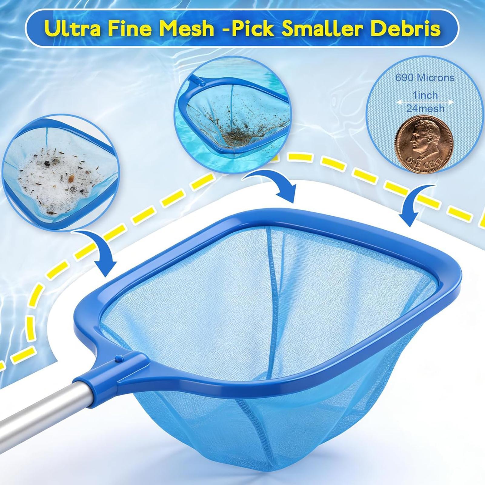 プールネットスキマー水濾過メッシュフィルタリングスクープレー - Pool Skimmer Net のレビューと価格