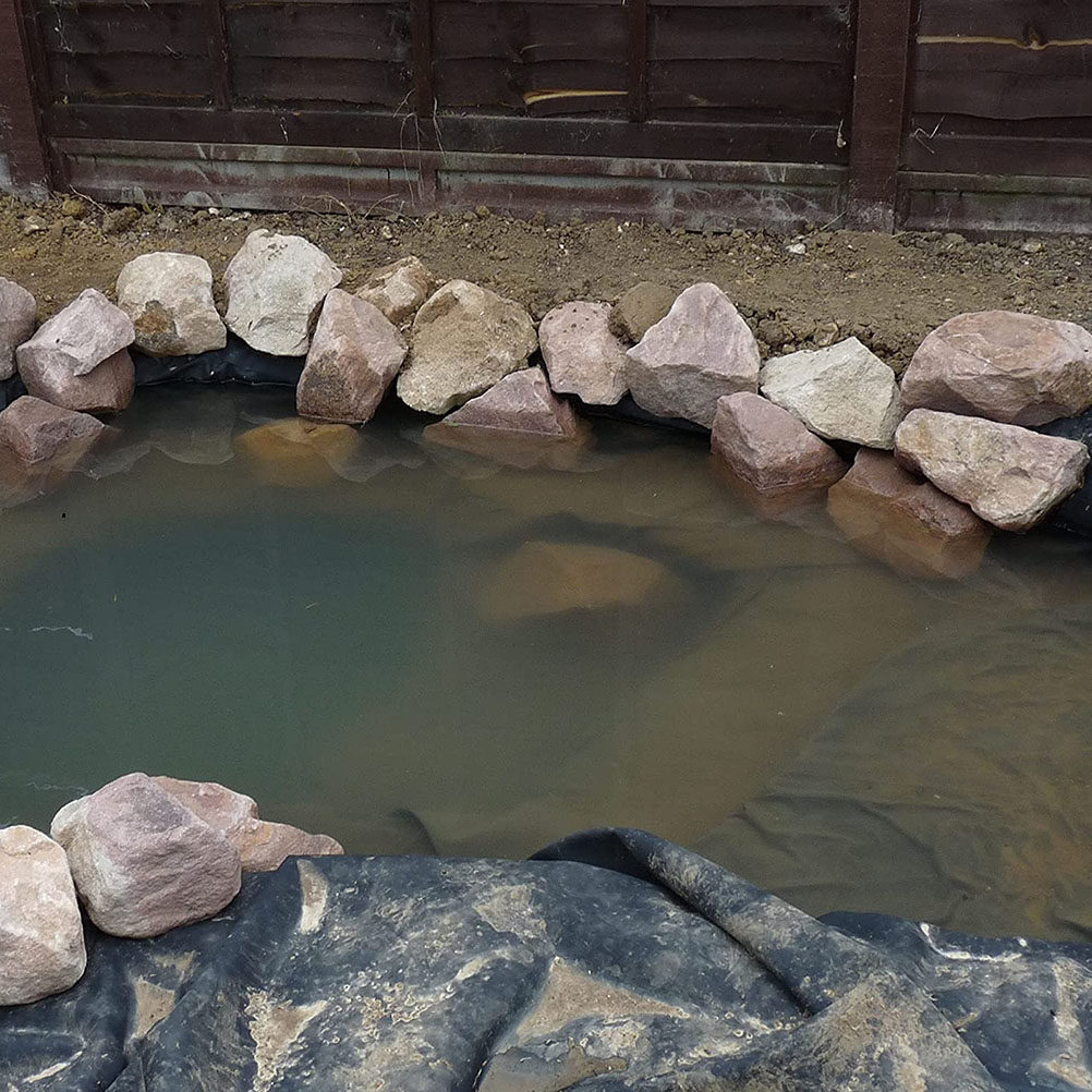 魚のいる池用ライナー ガーデン防水膜フィルム 高耐久性ウォー - Pool Cover Waterproof のレビューと価格