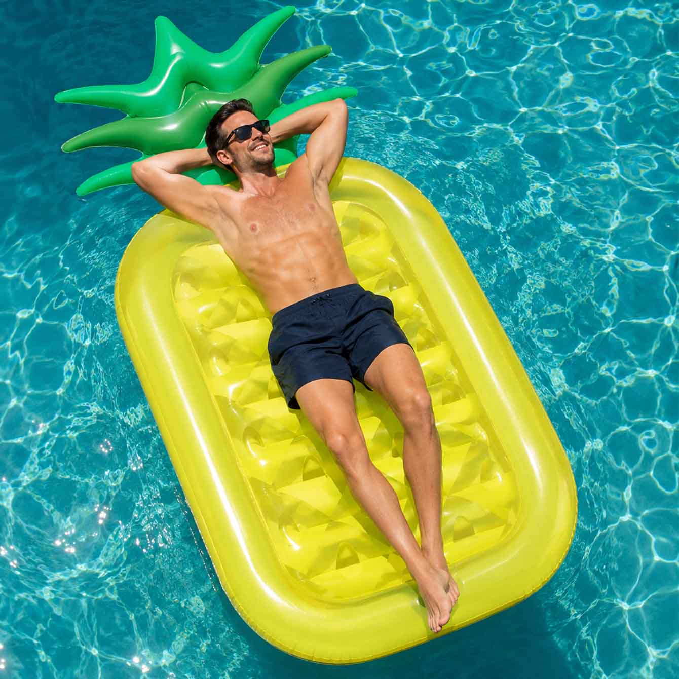 インフレータブルプールフロート、インフレータブルプールフロー - Pool Lounger Inflatable のレビューと価格