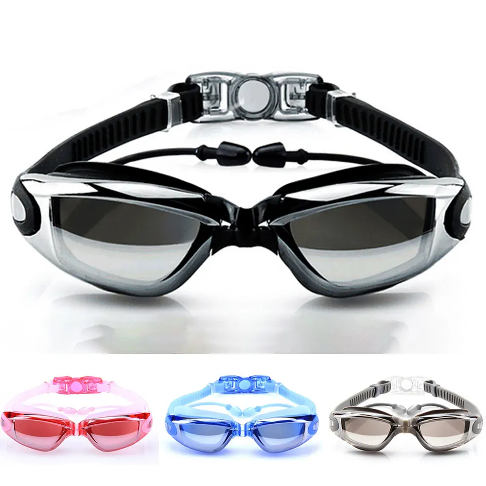 水泳ゴーグル大人用プールメガネ曇り止め男性女性 UV 保護光 - Swim Goggles Anti Fog Uv のレビューと価格