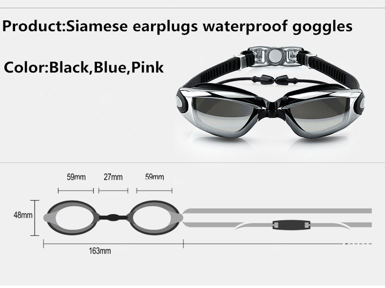 水泳ゴーグル大人用プールメガネ曇り止め男性女性 UV 保護光 - Swim Goggles Anti Fog Uv のレビューと価格
