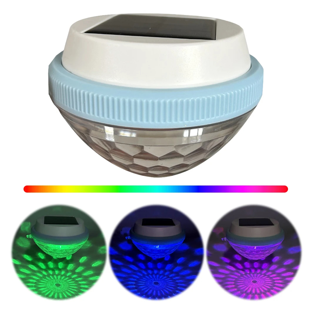 ソーラーフローティングプールライト屋外ランプ動力ランプ充電式 - Pool Light Solar Rechargeable のレビューと価格