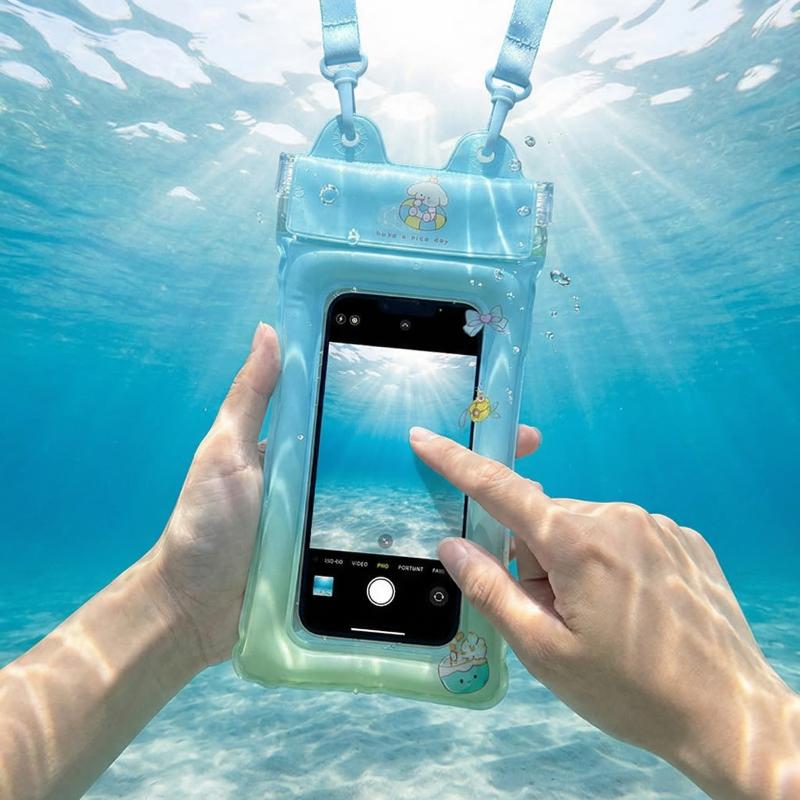 フローティングエアクッション電話バッグ漫画防水ケースポーチカ - Pool Cover Waterproof のレビューと価格